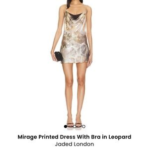 Jaded London Leopard Print Dress